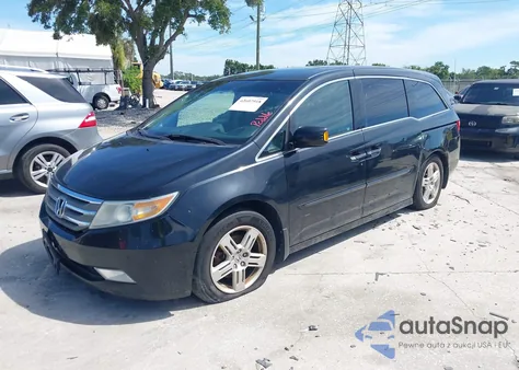 2011 Honda Odyssey Touring/Touring Elite z USA, uszkodzony, nr VIN 5FNRL5H94BB508457